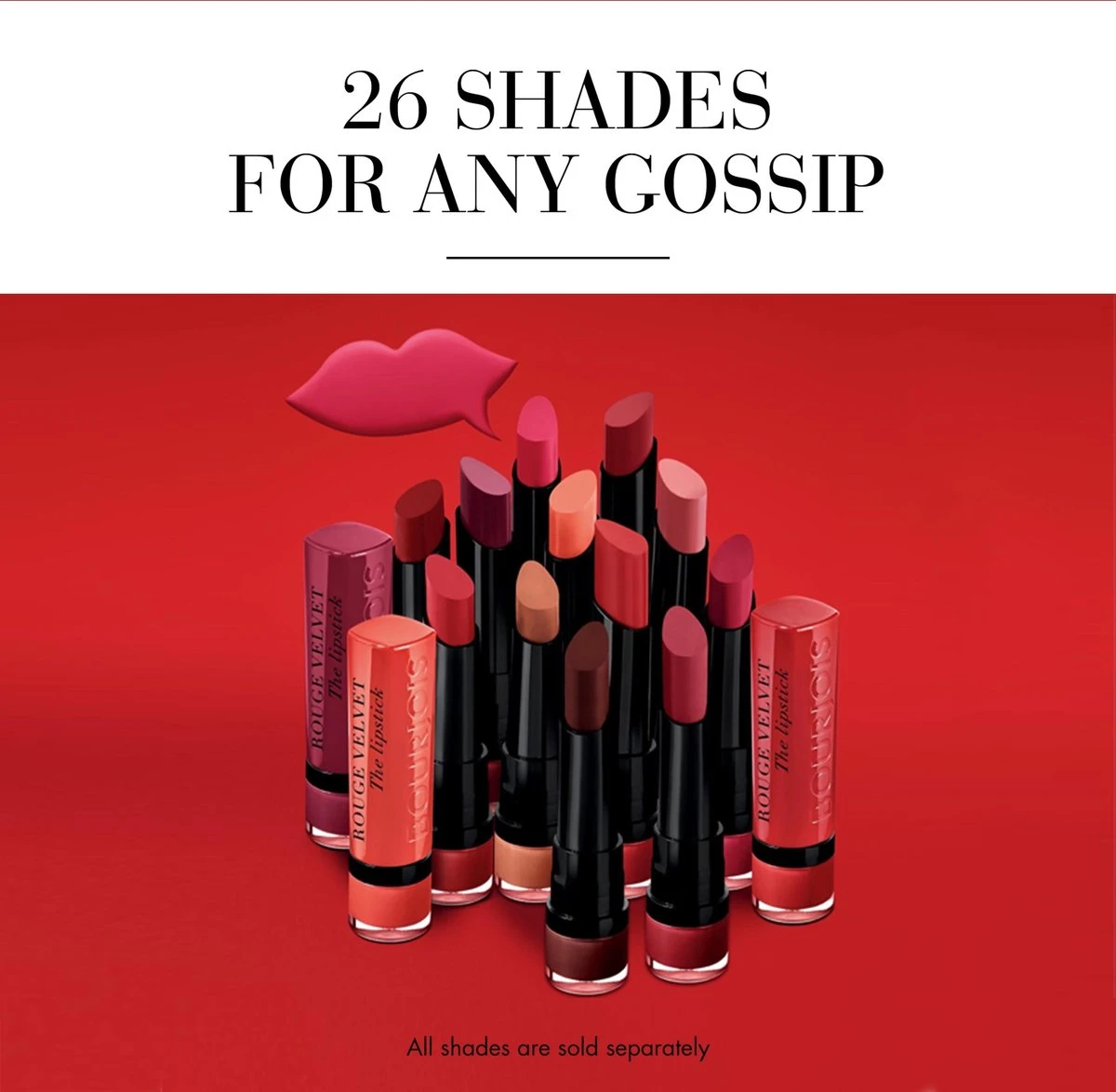 Bourjois Rouge Velvet Lippenstift - 13 Nohalicious 8 Bourjois Rouge Velvet Lippenstift - 13 Nohalicious - Afbeelding 7