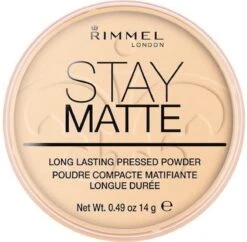 Rimmel London Stay Matte Pressed Powder - 001 Transparent - Powder 39 Rimmel London Stay Matte Pressed Powder - 001 Transparent - Powder -Cosmetica Serie Winkel 1200x1176 4