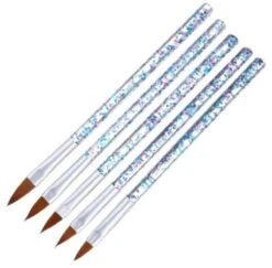 Jawes- Acryl Penselen- 5 Stuks - Acryl Nagels- Arcylpenselen- Acryl- Nagels- Polygel- Nagellak- Gelnagels- Gereedschap- Nagelstyliste- Gellak- Nagelgereedschap- Nail Art -Cosmetica Serie Winkel 1200x1182 4