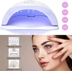 Merkloos Professionele UV Nagellamp Voor Gel Nagellak - Sun X5 Plus 80W 36 Leds - Geschikt Gellak - Gel Nagellak Droger 8 Merkloos Professionele UV Nagellamp Voor Gel Nagellak - Sun X5 Plus 80W 36 Leds - Geschikt Gellak - Gel Nagellak Droger -Cosmetica Serie Winkel 1200x1183 2