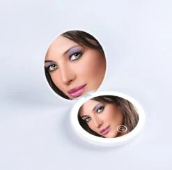 Led-verlichte Oplaadbare Compacte Make-up Spiegel Rond |1 X 2 X Vergroting | Make-upspiegel | Zakspiegel | Handspiegel | Reisspiegel | Dimbaar|als Cadeau | USB-lader | Rond | Zwart 15 Led-verlichte Oplaadbare Compacte Make-up Spiegel Rond |1 X 2 X Vergroting | Make-upspiegel | Zakspiegel | Handspiegel | Reisspiegel | Dimbaar|als Cadeau | USB-lader | Rond | Zwart -Cosmetica Serie Winkel 1200x1186 3