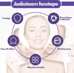 Face Lift Tape - Licht Haar - Facelift Zonder Chirurgie - Instant Eyes, Face And Neck Lift - Blond/wit/licht Haar - 40 Stuks - Transparent -Cosmetica Serie Winkel 1200x1188 6