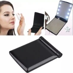 Compacte Make-up Spiegel- LED Mirror- Inklapbaar Met Verlichting- Draagbare Mini Make-up Spiegel -Cosmetica Serie Winkel 1200x1193 1