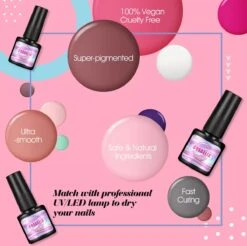 Royala H - Gellak Starterspakket + Inclusief Portable UV LED Lamp + Met 6 Verschillende Gellak Kleuren - Gellak Lamp – Topcoat - Basecoat - Alle Benodigdheden In Eén 28 Royala H - Gellak Starterspakket + Inclusief Portable UV LED Lamp + Met 6 Verschillende Gellak Kleuren - Gellak Lamp – Topcoat - Basecoat - Alle Benodigdheden In Eén -Cosmetica Serie Winkel 1200x1194 12