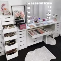 Jumanah® Collections "Sorted" - Medium - Set A - Make Up Organizer Ladeverdeler Transparant Acryl- Ikea Alex 9 Ladeblok 6 Jumanah® Collections "Sorted" - Medium - Set A - Make Up Organizer Ladeverdeler Transparant Acryl- Ikea Alex 9 Ladeblok -Cosmetica Serie Winkel 1200x1194 13