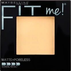 Maybelline Fit Me Matte & Poreless - 105 Natural - Gezichtspoeder 18 Maybelline Fit Me Matte & Poreless - 105 Natural - Gezichtspoeder -Cosmetica Serie Winkel 1200x1197 15