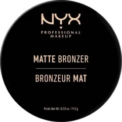 NYX Professional Makeup Matte Bronzer - Light MBB01 - Bronzer - 9,5 Gr 10 NYX Professional Makeup Matte Bronzer - Light MBB01 - Bronzer - 9,5 Gr -Cosmetica Serie Winkel 1200x1198 26
