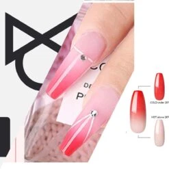Elvi Polygel Starterskit - Complete Set Inc. USB UV/Led Mini Lamp-Nagelverlenging- Polygel 6 X 15g Perfecte Kleuren Roze - Polyacryl UV Nagellak-Quick Extension Temperature Color Changing UV Gel Pink -Cosmetica Serie Winkel 1200x1198 38
