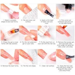 Merkloos Mtssii - POLYGEL Kit - 4 Kleuren Polygel 30ML - Roze En Wit - Starterkit - Manicure Set- Gellak - UV Lamp - Polygel Nagels Starterspakket - Nepnagels - -Cosmetica Serie Winkel 1200x1198 42