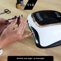 VIO V1 Nageldroger Voor Gellak Met 2M Lang Snoer - Manicure En Pedicure - Krachtige 168 Watt UV Lampen - Nagelstudio -Cosmetica Serie Winkel 1200x1200 1003