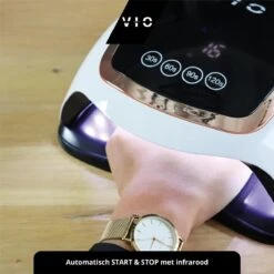 VIO V1 Nageldroger Voor Gellak Met 2M Lang Snoer - Manicure En Pedicure - Krachtige 168 Watt UV Lampen - Nagelstudio -Cosmetica Serie Winkel 1200x1200 1004