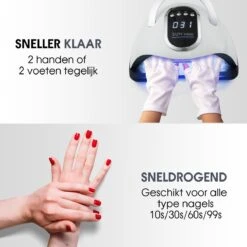 UV Lamp Gelnagels - 280 Watt - Gellak Lamp - Nagellamp - Nageldroger -Cosmetica Serie Winkel 1200x1200 1009
