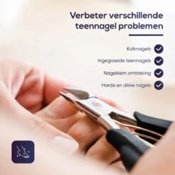 Skeraxo® Professionele Pedicureset Nageltang Kalknagel - Met Nagelvijl & Vuil Verwijderaar - Nagelschaar Voor Harde Teennagels – Nagelknipper Ingegroeide Teennagel - Inclusief Teennagel Correctors -Cosmetica Serie Winkel 1200x1200 1013