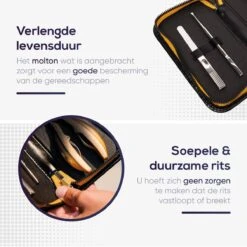 Skeraxo® Professionele Pedicureset Nageltang Kalknagel - Met Nagelvijl & Vuil Verwijderaar - Nagelschaar Voor Harde Teennagels – Nagelknipper Ingegroeide Teennagel - Inclusief Teennagel Correctors -Cosmetica Serie Winkel 1200x1200 1016
