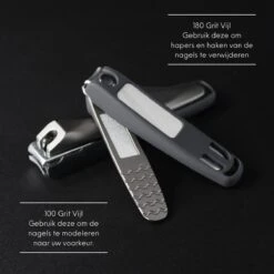 YUBBI™ Premium Nagelknipper Set - Nageltang - Pedicure - Teennagels - Vingernagels - Teennagelknipper - Nagelschaar - Nail Clipper 12 YUBBI™ Premium Nagelknipper Set - Nageltang - Pedicure - Teennagels - Vingernagels - Teennagelknipper - Nagelschaar - Nail Clipper -Cosmetica Serie Winkel 1200x1200 1039