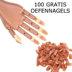 Merkloos Oefenhand Voor Nagels - 100 Gratis Oefennagels - Nailtrainer - Nailart - Nagelstyliste -Cosmetica Serie Winkel 1200x1200 1044