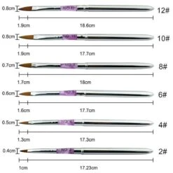 Kwalitatieve Acryl Penseel - Nageldecoratie Pen - #10 Pink Diamond 10 Kwalitatieve Acryl Penseel - Nageldecoratie Pen - #10 Pink Diamond -Cosmetica Serie Winkel 1200x1200 1060