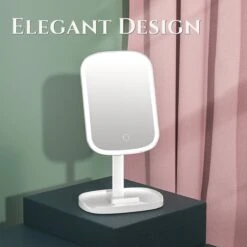 HighHome - Make Up Spiegel Met Led Verlichting - Inclusief 10x Spiegel - 3 Warmtes - 360 °C Draaibaar -Cosmetica Serie Winkel 1200x1200 1063