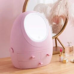 Make Up Organizer Met Make Up Spiegel En Led Verlichting | Usb Opladen Make-Up Tool Organizer Cosmetische Opbergdoos Draagbare Lade Led Spiegel Make-Up Tool Kits Opbergrek Maquillage | Make Up Spiegel Met Verlichting | Make Up Organizer Lades - Roze 13 Make Up Organizer Met Make Up Spiegel En Led Verlichting | Usb Opladen Make-Up Tool Organizer Cosmetische Opbergdoos Draagbare Lade Led Spiegel Make-Up Tool Kits Opbergrek Maquillage | Make Up Spiegel Met Verlichting | Make Up Organizer Lades - Roze -Cosmetica Serie Winkel 1200x1200 1076