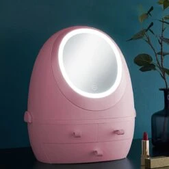 Make Up Organizer Met Make Up Spiegel En Led Verlichting | Usb Opladen Make-Up Tool Organizer Cosmetische Opbergdoos Draagbare Lade Led Spiegel Make-Up Tool Kits Opbergrek Maquillage | Make Up Spiegel Met Verlichting | Make Up Organizer Lades - Roze 14 Make Up Organizer Met Make Up Spiegel En Led Verlichting | Usb Opladen Make-Up Tool Organizer Cosmetische Opbergdoos Draagbare Lade Led Spiegel Make-Up Tool Kits Opbergrek Maquillage | Make Up Spiegel Met Verlichting | Make Up Organizer Lades - Roze -Cosmetica Serie Winkel 1200x1200 1077