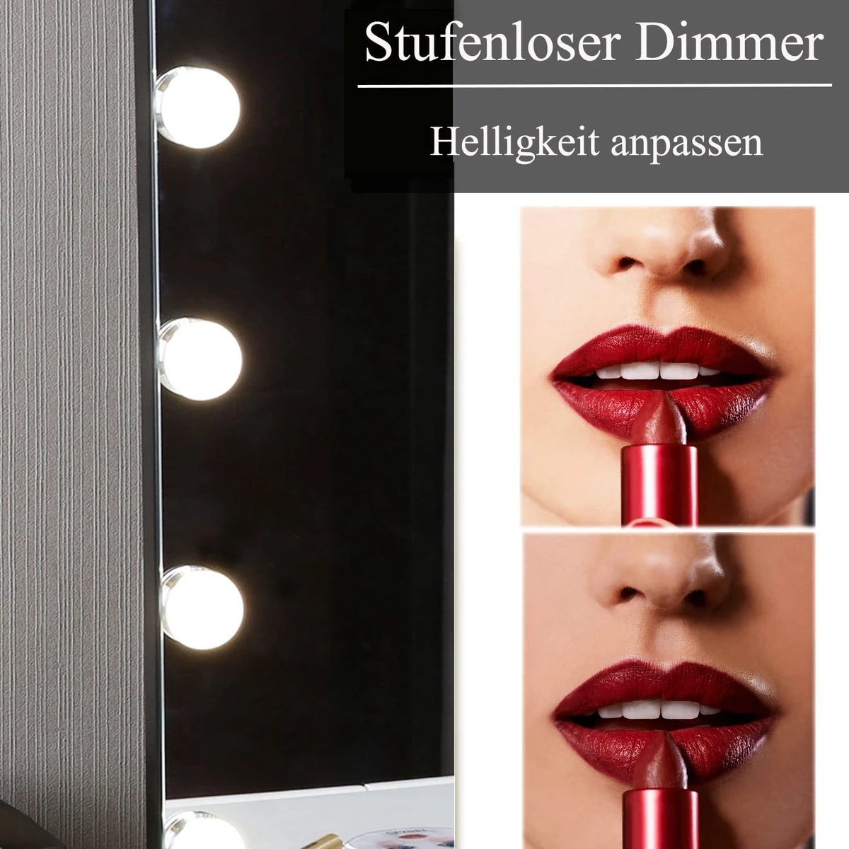 Merkloos Luxe Make Up Spiegel – Make Up Mirror – Kaptafel – Vrouwen Accessiores Cadeau 4 Merkloos Luxe Make Up Spiegel – Make Up Mirror – Kaptafel – Vrouwen Accessiores Cadeau - Afbeelding 2