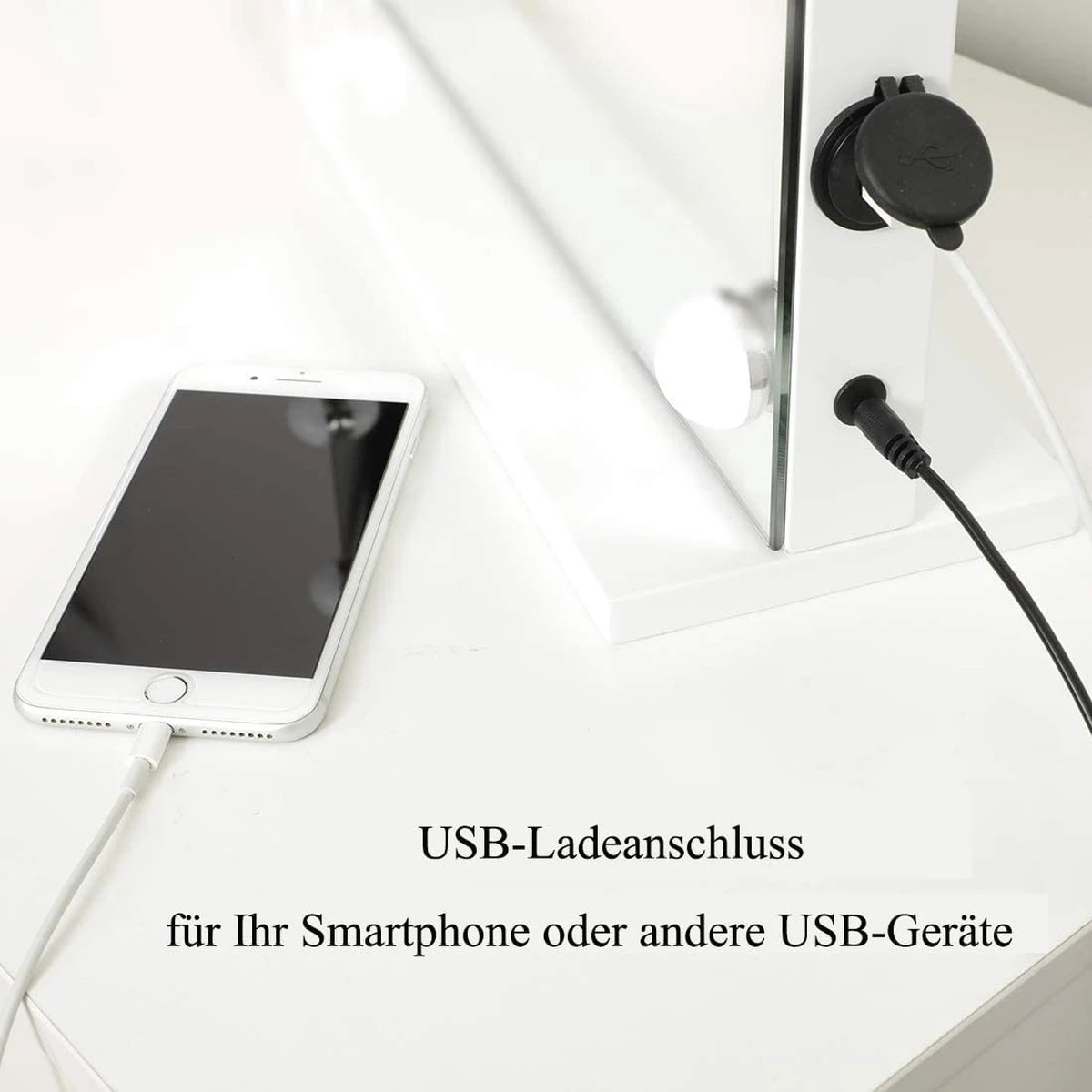 Merkloos Luxe Make Up Spiegel – Make Up Mirror – Kaptafel – Vrouwen Accessiores Cadeau 5 Merkloos Luxe Make Up Spiegel – Make Up Mirror – Kaptafel – Vrouwen Accessiores Cadeau - Afbeelding 3