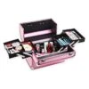 Confibel Cosmetica Koffer - Make Up Koffer Uitklapbaar - 5 Opbergbakken Make-up Koffer - Beautycase/Visagiekoffer /Cosmeticakoffer /Beautycase/ Nagelstylistekoffer - Roze -Cosmetica Serie Winkel 1200x1200 1166