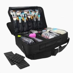 Cosmetica Koffer - Make-up Koffer Met Verstelbare Vakken - Visagie En Nagelstyliste Beauty Koffer - 37x27x13CM -Cosmetica Serie Winkel 1200x1200 1194
