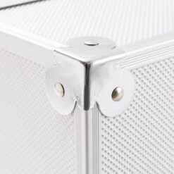 AREBOS Cosmetica Koffer - Beauty Case - Cosmetica Trolley - 15 L - Zilber -Cosmetica Serie Winkel 1200x1200 1208