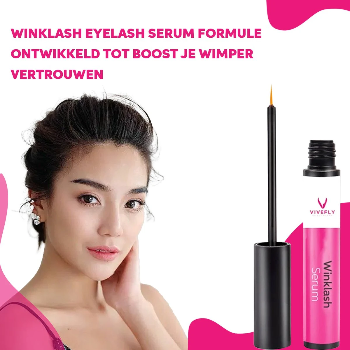 Vivefly Healthcare Winklash - Wimperserum - Wimper Krullen - Wimper Groei - Lash Serum 5ml - 9 Vivefly Healthcare Winklash - Wimperserum - Wimper Krullen - Wimper Groei - Lash Serum 5ml - - Afbeelding 7