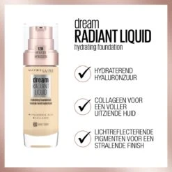 Maybelline Dream Radiant Liquid - 054 Toffee - Foundation Geschikt Voor De Droge Huid Met Hyaluronzuur - 30 Ml 22 Maybelline Dream Radiant Liquid - 054 Toffee - Foundation Geschikt Voor De Droge Huid Met Hyaluronzuur - 30 Ml -Cosmetica Serie Winkel 1200x1200 431