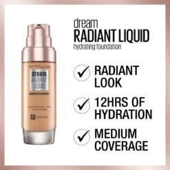Maybelline Dream Radiant Liquid - 054 Toffee - Foundation Geschikt Voor De Droge Huid Met Hyaluronzuur - 30 Ml 34 Maybelline Dream Radiant Liquid - 054 Toffee - Foundation Geschikt Voor De Droge Huid Met Hyaluronzuur - 30 Ml -Cosmetica Serie Winkel 1200x1200 440