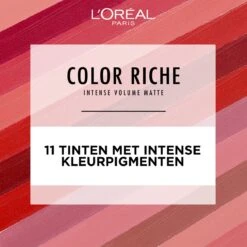 L'Oréal Paris - Color Riche Intense Volume Matte Lipstick - 633 Le Rosy Confident - Roze Lippenstift 12 L'Oréal Paris - Color Riche Intense Volume Matte Lipstick - 633 Le Rosy Confident - Roze Lippenstift -Cosmetica Serie Winkel 1200x1200 51