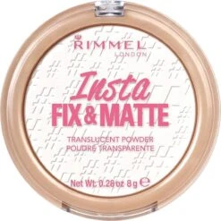 Rimmel London Insta Fix & Matte Make-uppoeder - 01 Clear -Cosmetica Serie Winkel 1200x1200 638