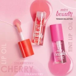 Golden Rose MISS BEAUTY STRAWBERRY TINT LIP OIL Super Zachte Lip Olie Voor Als Verzorging Of Over Je Lippenstift -Cosmetica Serie Winkel 1200x1200 68