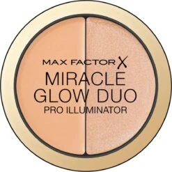 Max Factor Miracle Glow Duo Highlighter - 20 Medium 14 Max Factor Miracle Glow Duo Highlighter - 20 Medium -Cosmetica Serie Winkel 1200x1200 745