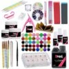 Acrylnagels Set | Nepnagels | Acryl Nagels Kit Starterspakket | Basispakket | Acrylnagels | Nail Art Pakket | 42 Kleuren Acryl Poeders/Glitters | 500 Franse Tips | Acrylic Liquid | Nagel Lijm | Plaknagels | 72 Delig | Nagel Set | Nagelstad -Cosmetica Serie Winkel 1200x1200 762