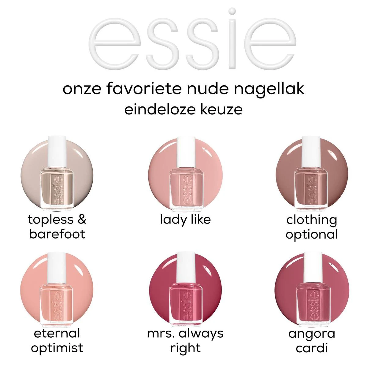 Essie Rocky Rose Collectie Nagellak - 644 Into The A Bliss - Roze - Glanzend - Limited Edition - 13,5 Ml 10 Essie Rocky Rose Collectie Nagellak - 644 Into The A Bliss - Roze - Glanzend - Limited Edition - 13,5 Ml - Afbeelding 8