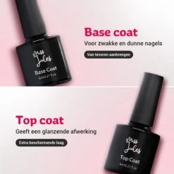 Miss Jules® Base & Top Coat & Primer 24 Ml - Gellak - Goede Aanhechting - Blijvend Glanzende Nagels 7 Miss Jules® Base & Top Coat & Primer 24 Ml - Gellak - Goede Aanhechting - Blijvend Glanzende Nagels -Cosmetica Serie Winkel 1200x1200 904