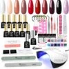 Royala D1 Gellak Starters Pakket + Inclusief UV LED Lamp + 10 Verschillende Gellak Kleuren - Gellak Lamp – Gellac Set - Alle Benodigdheden In Eén - Uitgebreid 62-Delig Pakket- Gel Polish Set - Gellak Set - UV LED Lamp -Cosmetica Serie Winkel 1200x1200 928