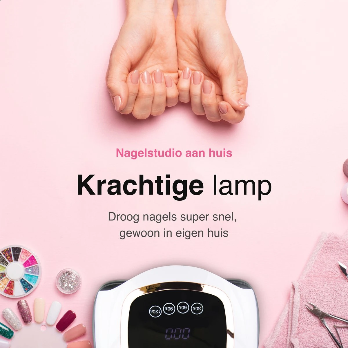 Vivid Green UV Lamp Gelnagels - Led Nagellamp - Gellak Nagel Lamp - Nageldroger - Naggellak Droger - Nagels - 168W 9 Vivid Green UV Lamp Gelnagels - Led Nagellamp - Gellak Nagel Lamp - Nageldroger - Naggellak Droger - Nagels - 168W - Afbeelding 7