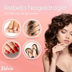 Rebela | Nageldroger | Gelnagels | GEL UV LED Nail Lamp 168w | UV Lamp Gelnagels | Led Nagellamp | Nageldroger | Wit -Cosmetica Serie Winkel 1200x1200 981