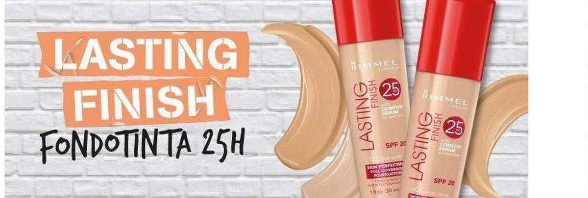 Rimmel London Lasting Finish Foundation - 200 Soft Beige 7 Rimmel London Lasting Finish Foundation - 200 Soft Beige - Afbeelding 5