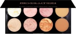 MAKEUP REVOLUTION Ultra Blush Palette Golden Sugar, 13 G 8 MAKEUP REVOLUTION Ultra Blush Palette Golden Sugar, 13 G -Cosmetica Serie Winkel 1200x539