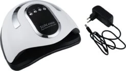 2022 Nageldroger - 280W/66 LEDs - Nagellamp - Nieuw Nageldroger - Wit/Zwart - Manicure/Pedicure Handen En Voeten - Gellak - Gelnagels - Acrylnagels - Top Coat - Matte Top Coat - Led Nagellamp - Uv Nagellamp - Nagels - Nagellak Droger - Tafellamp -Cosmetica Serie Winkel 1200x681