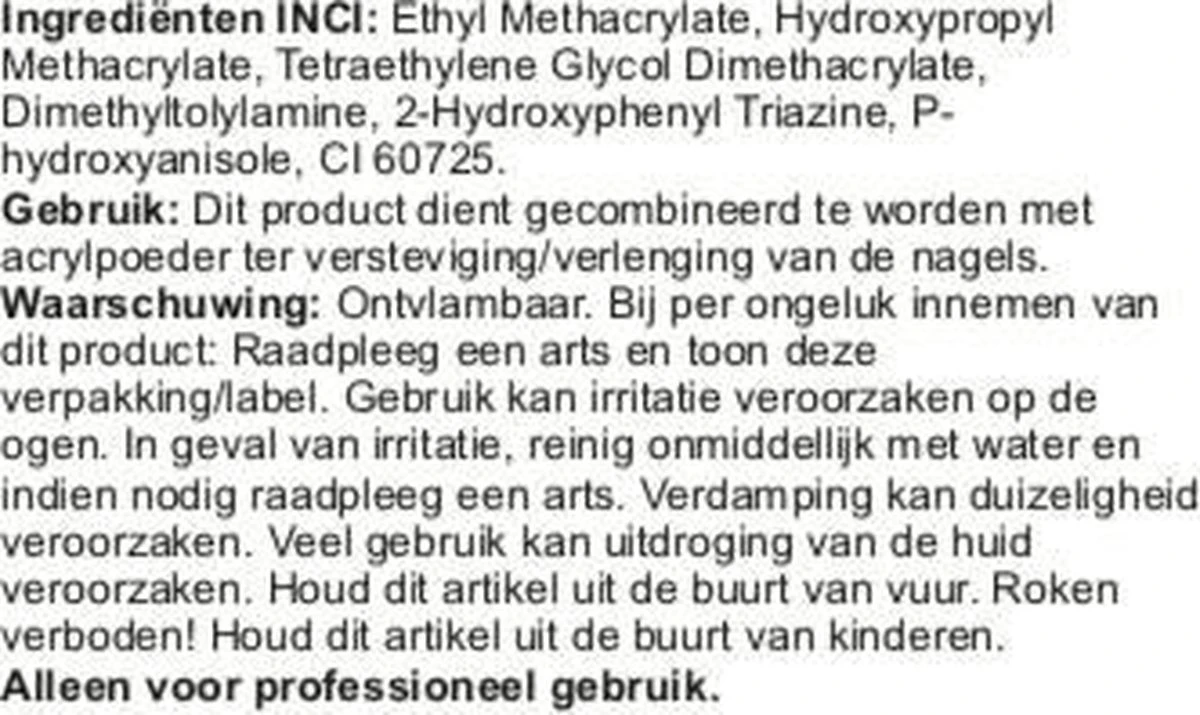 Acryl Vloeistof - 100 Ml - Imprezz® - Monomer - Liquid - Deze Vloeistof Heb Je Nodig In Combinatie Met Acrylpoeder 6 Acryl Vloeistof - 100 Ml - Imprezz® - Monomer - Liquid - Deze Vloeistof Heb Je Nodig In Combinatie Met Acrylpoeder - Afbeelding 4