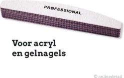 Professionele Nagelvijl 10 Pcs - Moon #180/240 - Top Kwaliteit - Gratis Verzending -Cosmetica Serie Winkel 1200x758