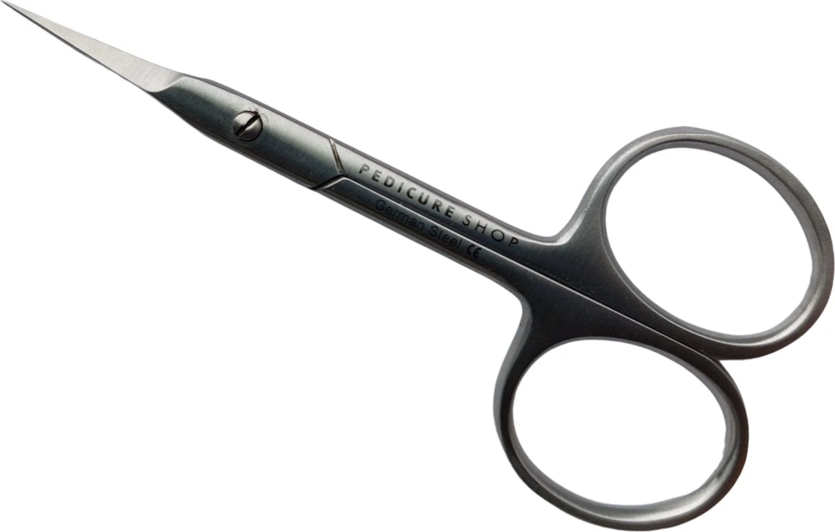 Nagelriemschaartje - Gebogen - Spits Punt - Voor Het Fijn En Nauwkeurig Knippen Van De Nagelriemen En/of Sjablonen 4 Nagelriemschaartje - Gebogen - Spits Punt - Voor Het Fijn En Nauwkeurig Knippen Van De Nagelriemen En/of Sjablonen - Afbeelding 2