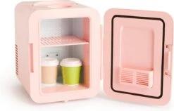 CREATE KOELKAST MINI BOX - Minikoelkast Voor Cosmetica 4L - Koud En Warm - Pastel Roze -Cosmetica Serie Winkel 1200x766 1