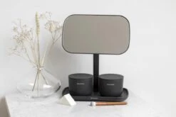 Brabantia ReNew Make-up Spiegel - Met Accessoireschaal - Dark Grey -Cosmetica Serie Winkel 1200x800 26